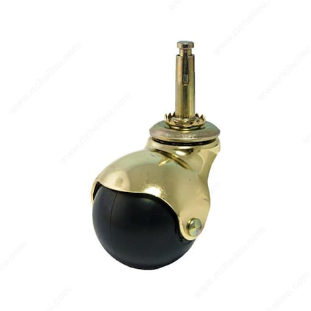 Madico Polyolefin Hooded Furniture Caster Black F43896